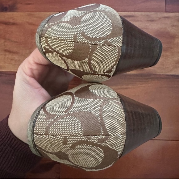 Coach Signature Wedge - Picture 6 of 8